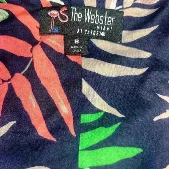 THE WEBSTER MIAMI At Target Navy Blazer Jacket Size 8 - Picture 4 of 4